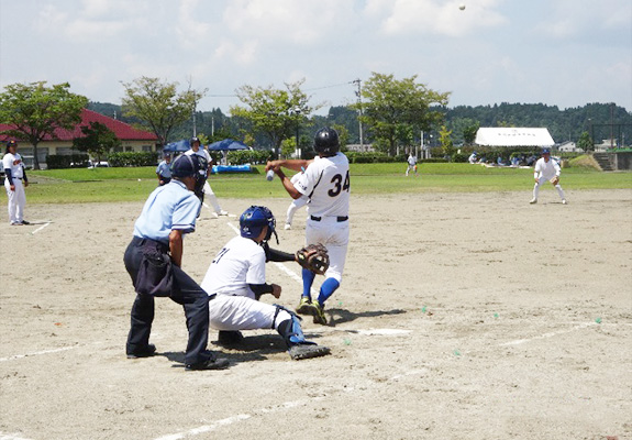 青年部が裏方となって大会をサポートしています。