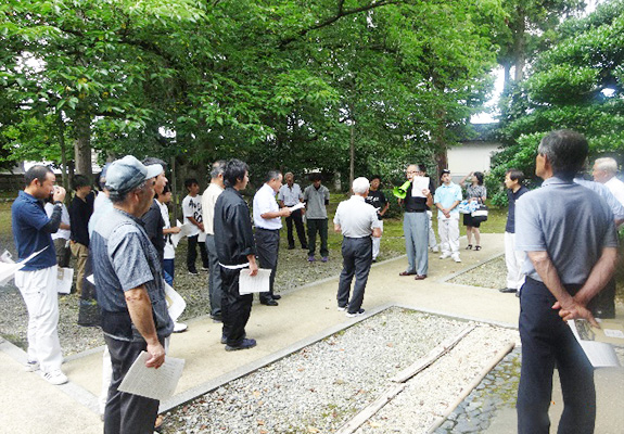 富山の豪農の館　内山邸を視察